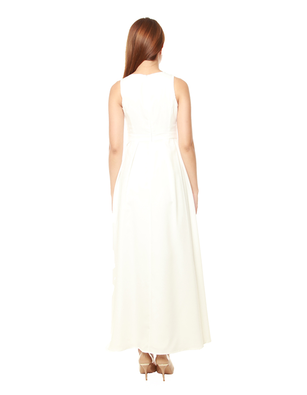 Avery Maxi Dress in White